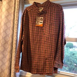Red flannel lightweight long sleeve NWT